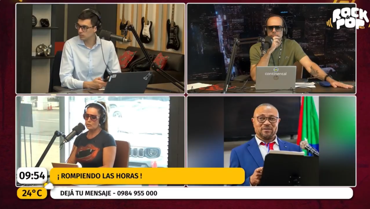 Orlando Cartagena Lagar en Rock & Pop Paraguay: “Más de 12 mil annoboneses están fuera de la isla por la política de exterminio”