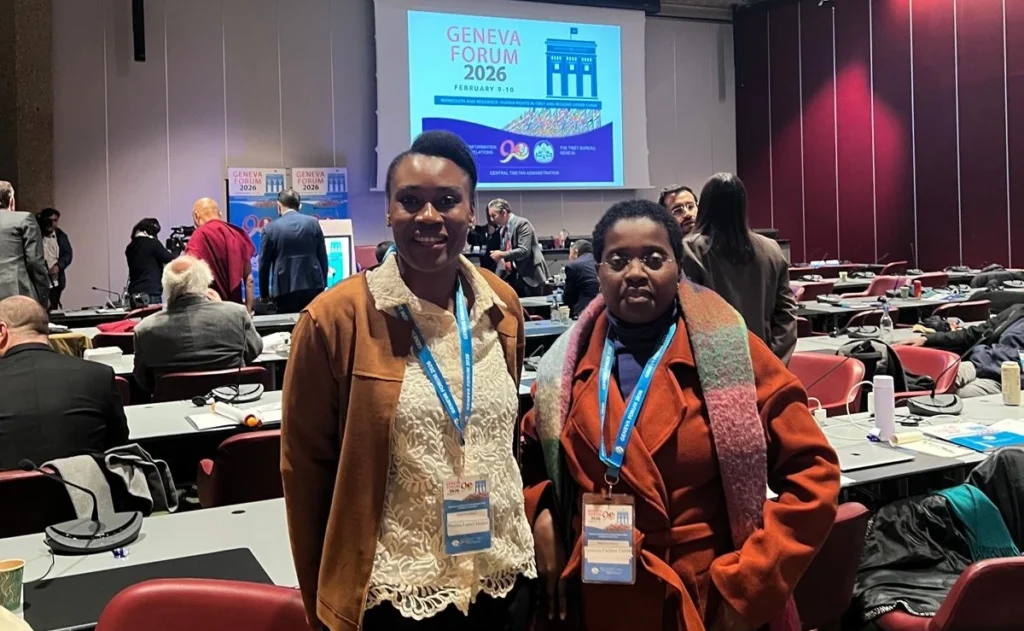 Paulina Laurel Muñoz y Nemesia Cachina Zamora representaron a la República de Annobón en el Sexto Foro de Ginebra 2026.