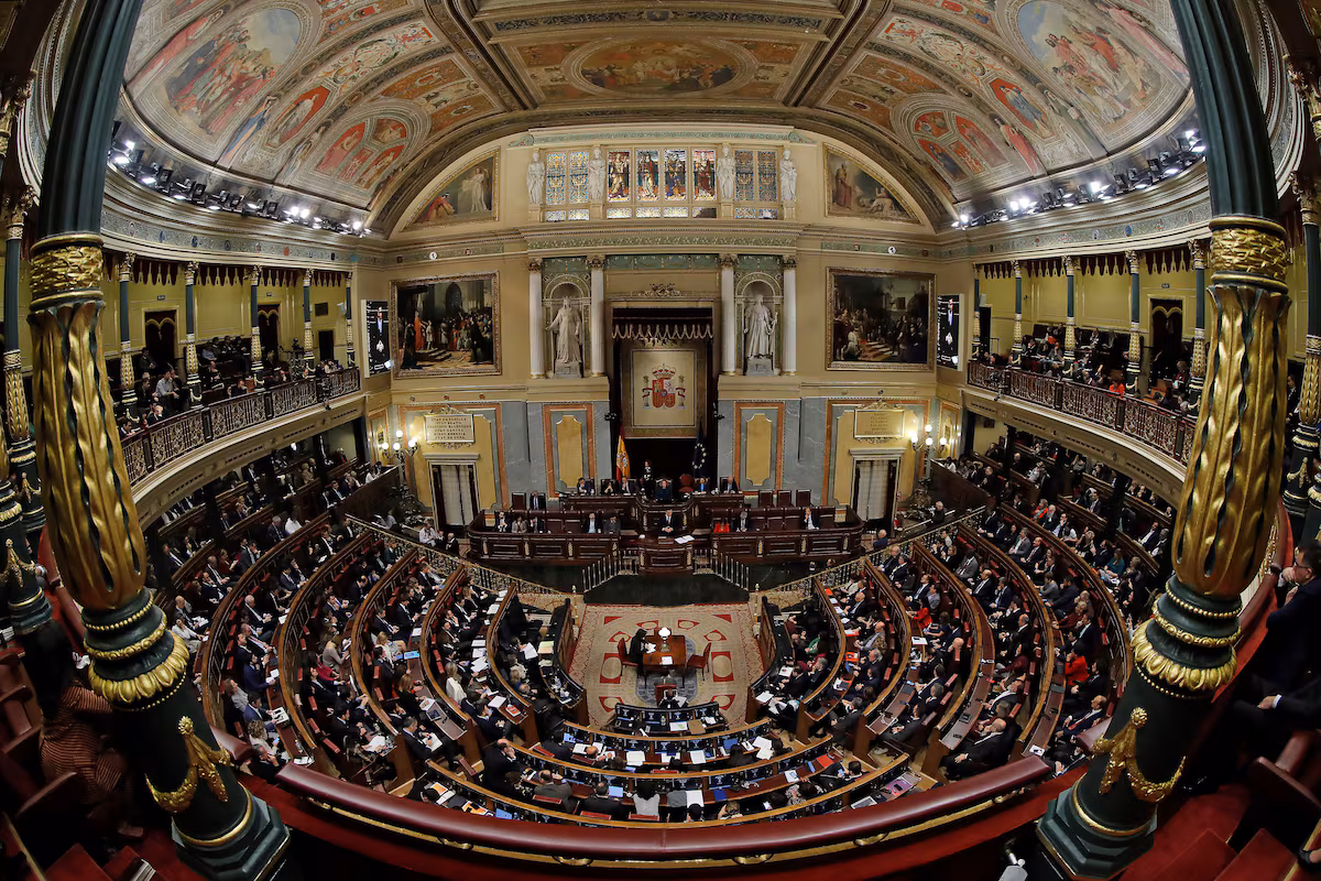 Panorámica del Congreso de los Diputados de España (Foto: Juan Carlos Hidalgo - EFE).