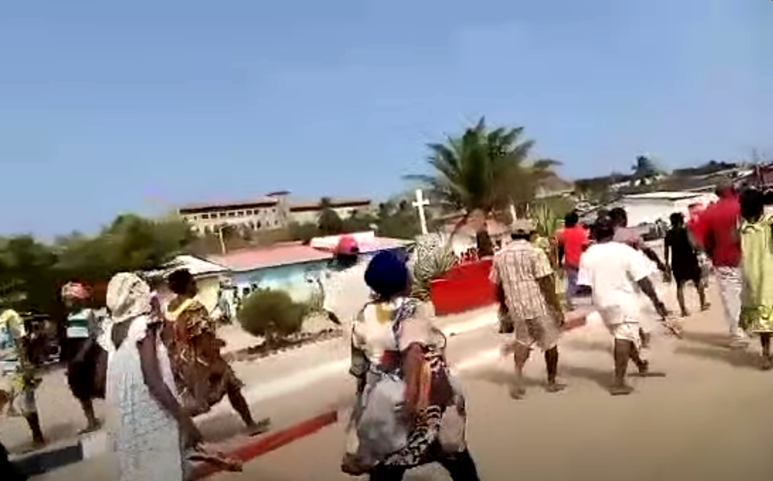 Movilización de julio del 2024.