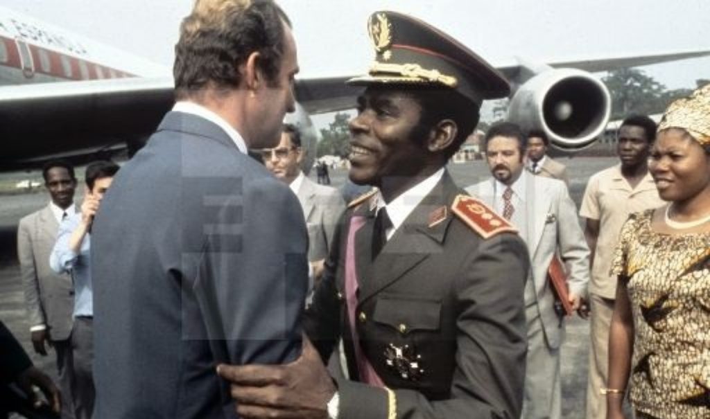El dictador Obiang en 1979. Foto: EFE.