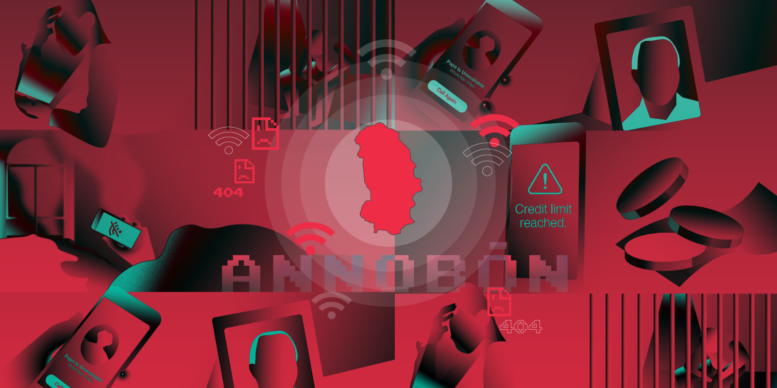 El flyer de Acceso Now sobre Annobón.